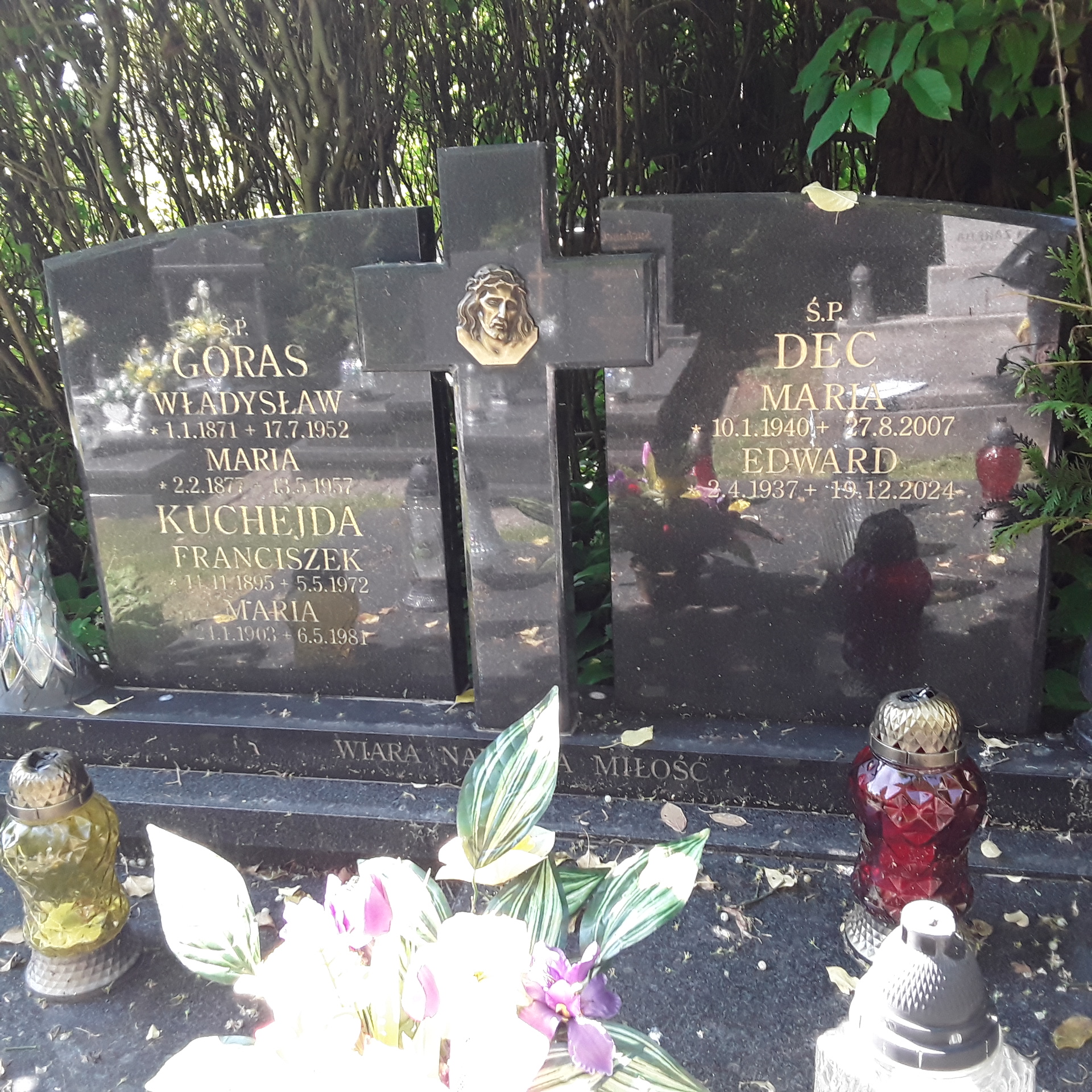 Grób Edward Dec