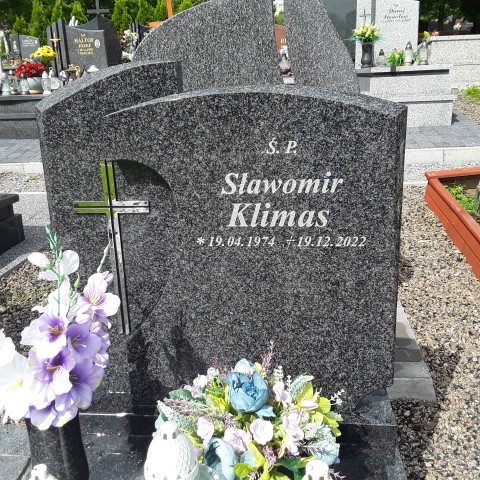 Grób Sławomir Klimas 