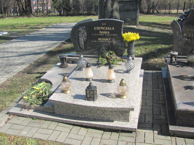 Grób Rudolf Cieńciała