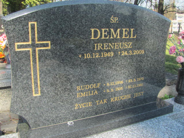 Emilia Demel 1916 Cieszyn Komunalne - Grobonet - Wyszukiwarka osób pochowanych