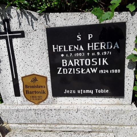 Grób Stanisław Bartosik