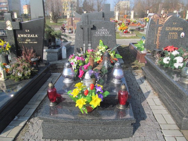 Grób Leszek Oleksy