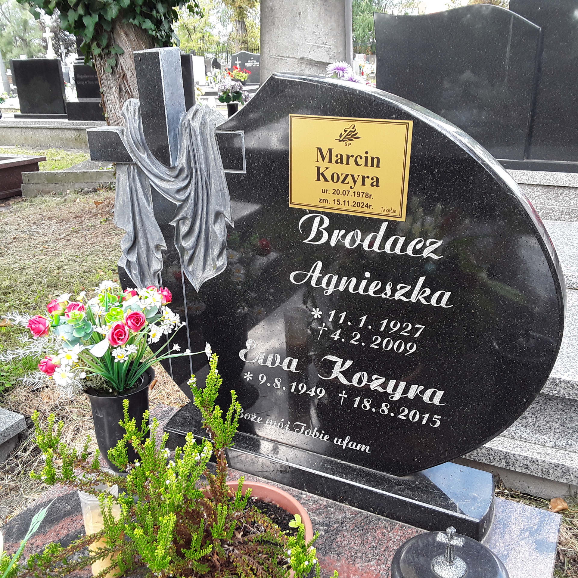 Grób Agnieszka Brodacz